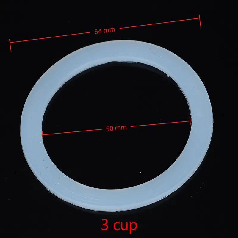 1PC Silicone Seal Flexible Gasket Ring For Moka Pot Espresso Kitchen Coffee Makers
