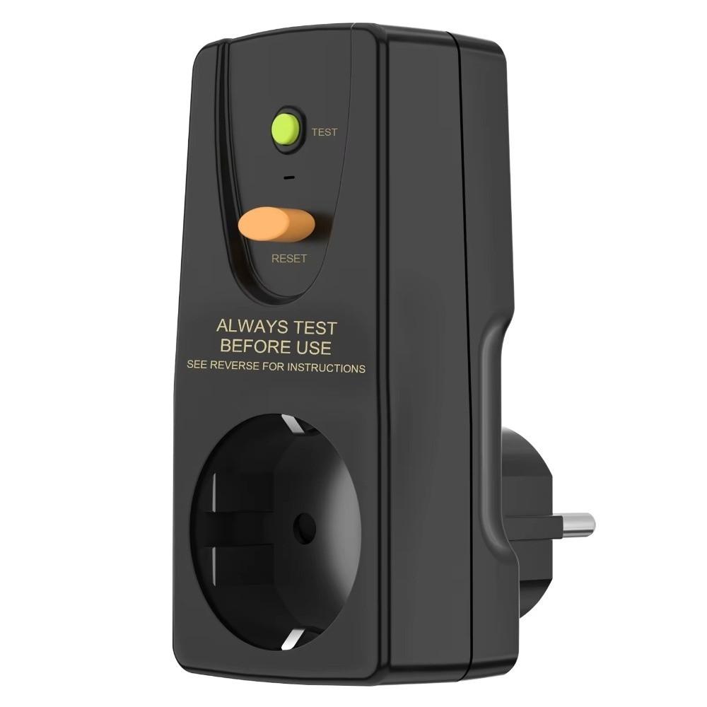 Auslaufsicheres Design GFCI-Stecker FI-Sicherheitsschalter Sicherheitsstecker Hausstromkreis