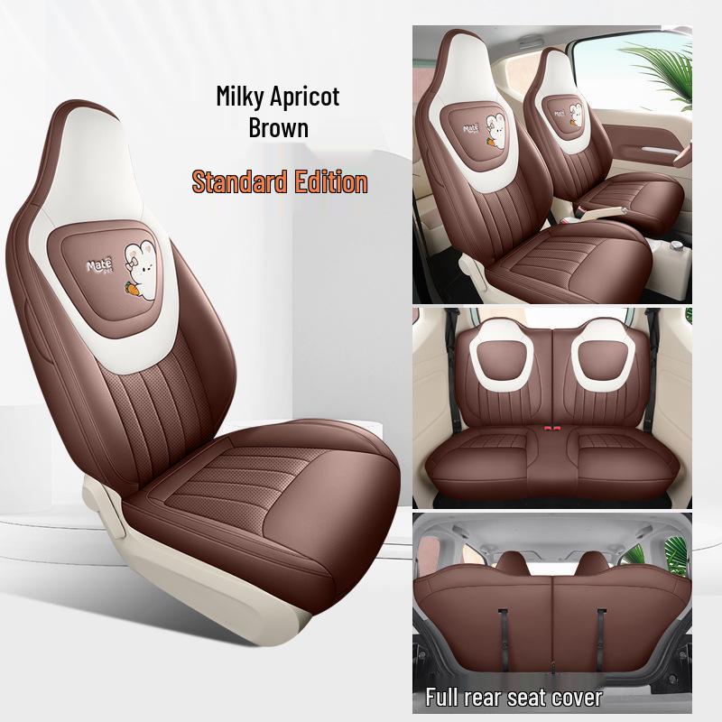 2024 Hongguang MINIEV Vollleder Autositzkissen für Modell der dritten Generation