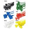 100pcs Cable Markers Self-locking Cable Ties 3*100mm 4*150mm Zip Ties 4*200mm Plastic Loop Wire Ties Tag Identification