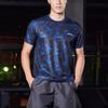 Li-Ning Quick-Dry Round Neck Sports T-Shirt Men Tops Ink-Blue ATSL225-10