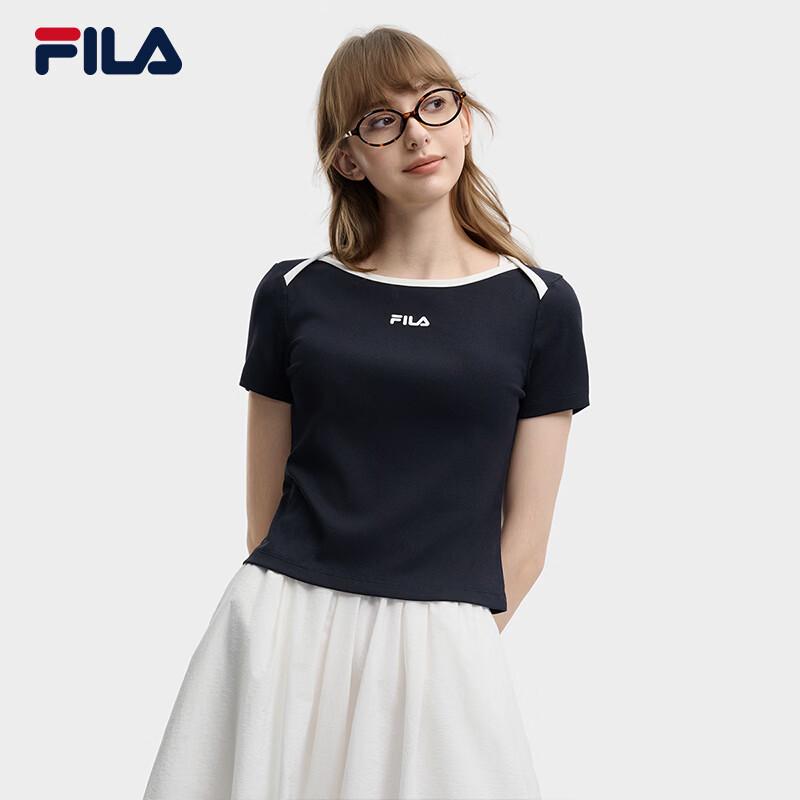 FILA Women s Knit Short Sleeve T-Shirt XL
