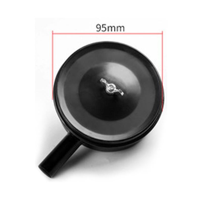 For Piston Compressors Air Compressor Muffler Set Accessories Metal Black