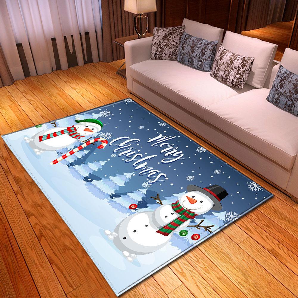 Christmas Living Room Floor Mat Bedroom Dining Room Carpet Carpet Doormat