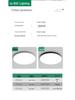 NVC/Rays Modern Minimalist LED Ceiling Light for Bedroom, Kitchen, Balcony, or Corridor