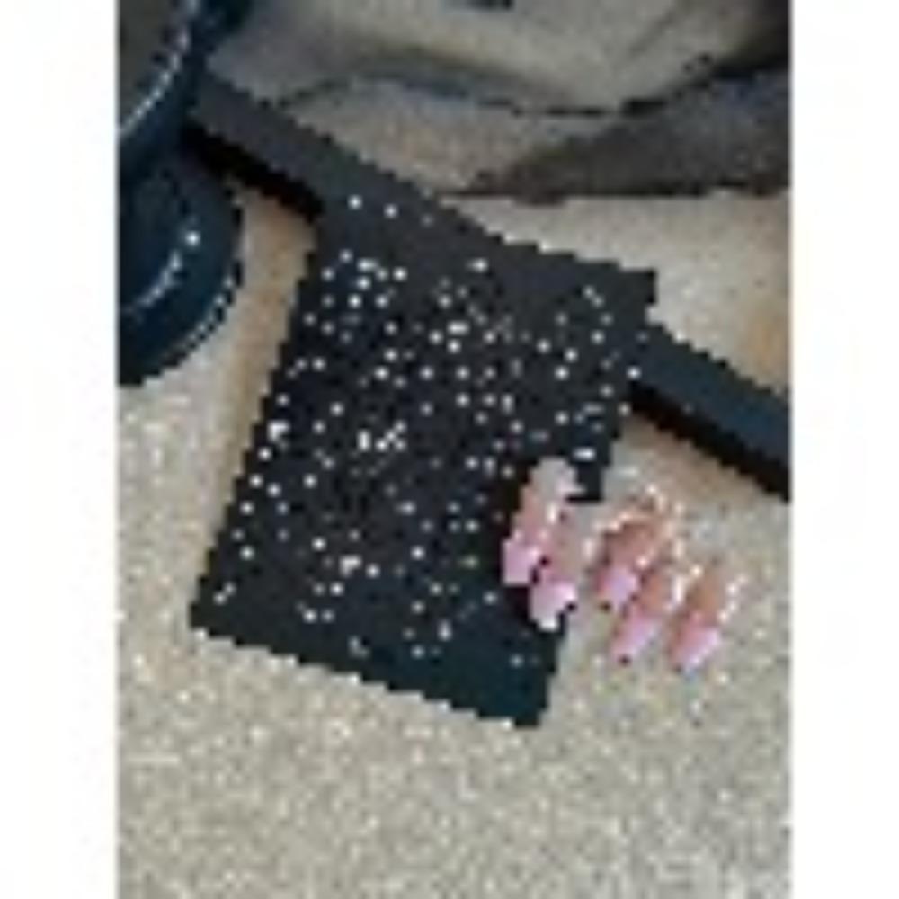 1pc Hollow Bow Cloud Moon Adhesive Nail Aid Sticker Gift for Friends