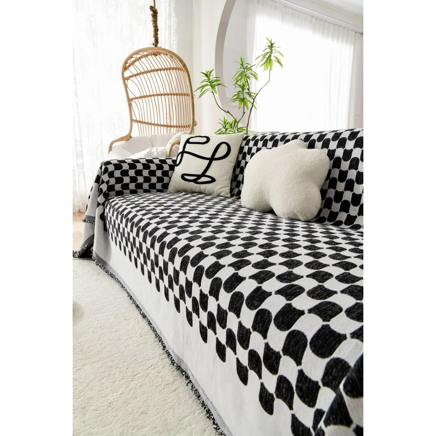 

Большое одеяло для кемпинга и пикника, пляжное полотенце для отдыха, дорожный коврик, коврик для дивана, чехол для дивана с волнистым принтом, одеяла 180x130cm