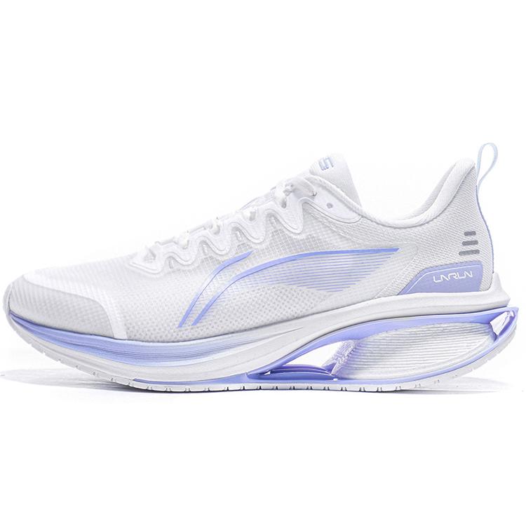 New LiNing WuShi 5S 3.0 V2 Cushioning Anti Slip And Wear Resistant Low Top Running Shoes Men's White Purple ARST023-2