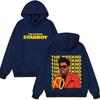 Rapper The Weeknd Fashion Cover Print Hoodie Men Women Pop Musicvintage Pullover Loose Casual Hip Hop Streetwear Hoodie