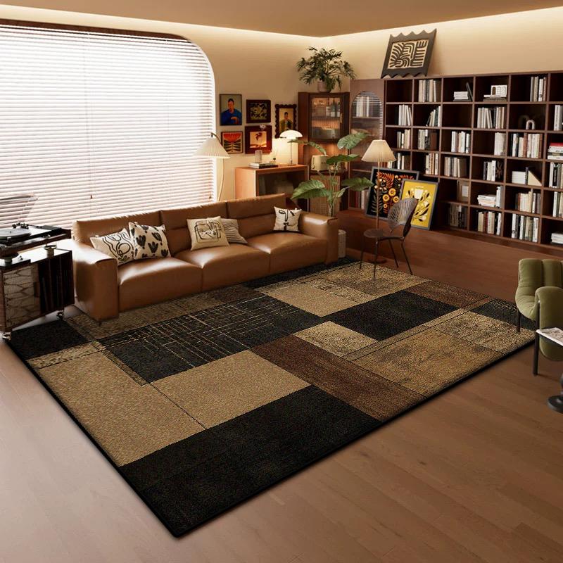 Modern Geometric Large Carpets Living Room Luxury Decoration Bedroom Non-slip Rug Easy Cleaning Kitchen Bath Floor Mat Washable