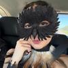 Bird Beak Eagle Half Face Mask Cosplay Animal Owl Feather Masks Masquerade Halloween Carnival Dress Up Party Costume Props Gifts