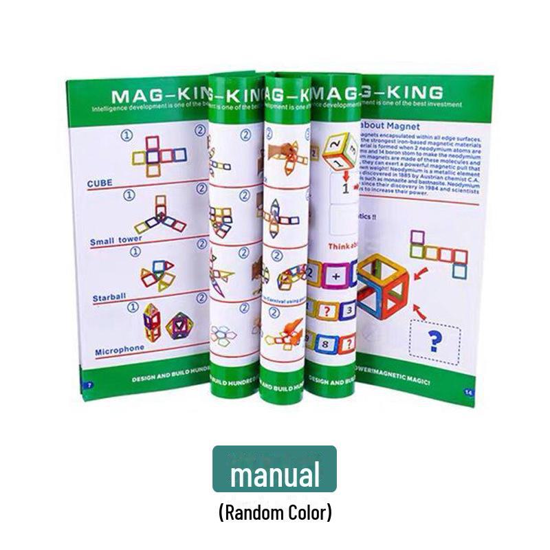 Magnetic Building Blocks and Parts for Kids - Educational Toy Refills