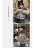 Women's Winter High Waist Hooded Short Jacket with Removable Fur Collar