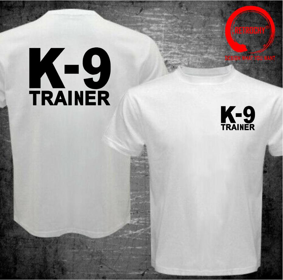 K9 TRAINER K9 Team TShirt Unisex K9 Unit Tops Tshirt Clothing 100 Cotton Short Sleeve K9 Attack Training T Shirt Unisex Clothing