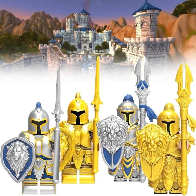 World Warcraft Of Stormwind City Guard Building Block Toys Kids Early Education