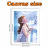 Disney Pearl Painting Frozen Anna Portrait for Beginners and Adults, DIY Pearl Diamond Art Painting Kit for Home Wall Decor Gifts