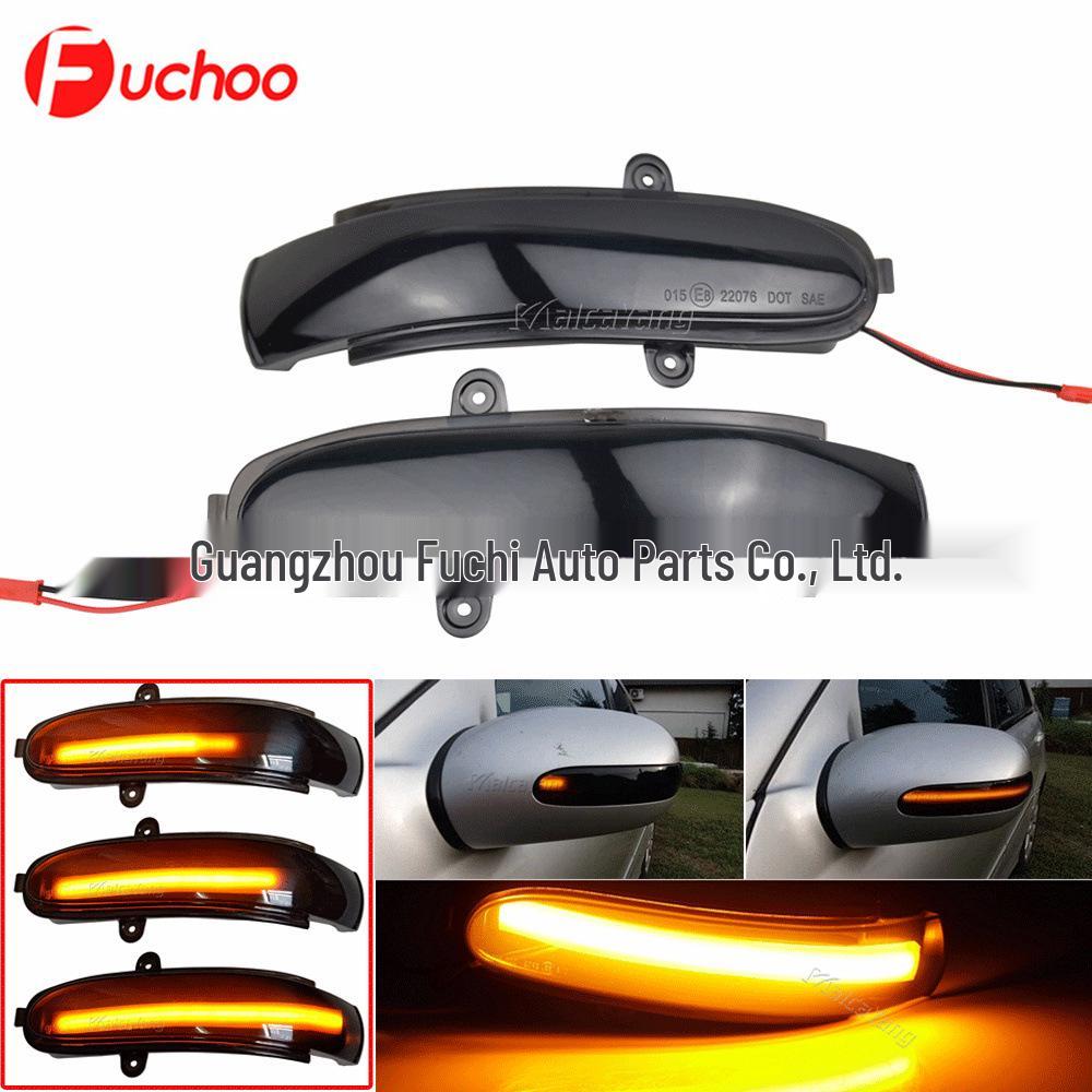 Sequential LED Rearview Mirror Turn Signal for 2000-2007 Mercedes-Benz C-Class W203 CL203