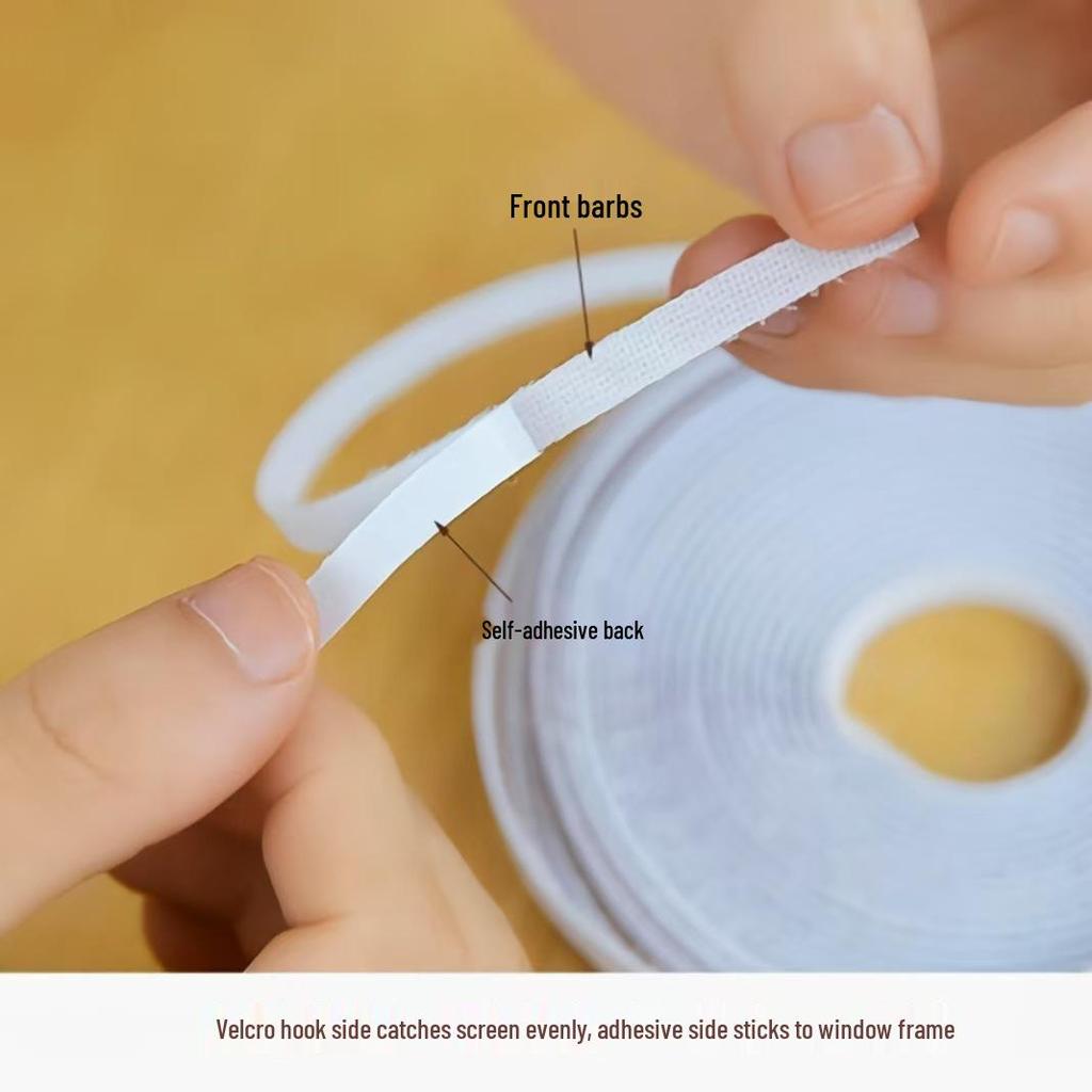 Mosquito Net with Velcro - Invisible, No-Drill, Self-Adhesive, Household Window Screen