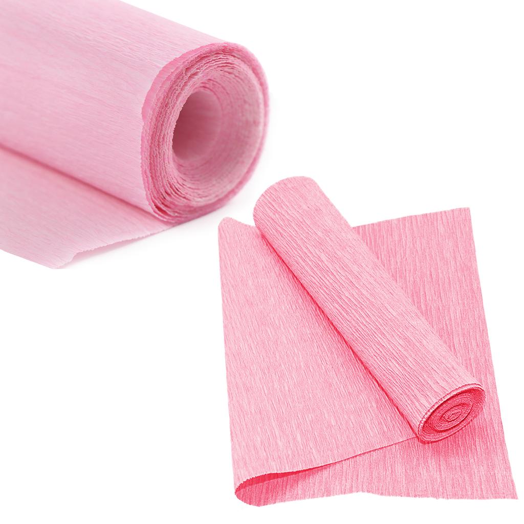 12 barev 50x250cm role barevého krepového papíru origami zvrásněný krepový papír řemeslo DIY květiny dekorace dárkový balicí papír řemeslo