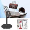 Universal Mobile Phone Holder Support Bracket Stand Height Angle Adjustable with Base for Desktopblack