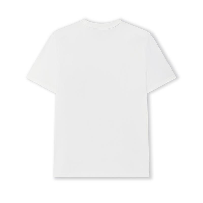 New FILA T Shirts Men's Cloud White WT F11M528113F-WT