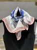 Retro pattern silk silk scarf scarf 111% mulberry silk georgette silk scarf women's simple temperament decorative scarf