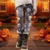 Women's Halloween Printed Stretchy Leggings Pants for Cozy Casual Home Wear