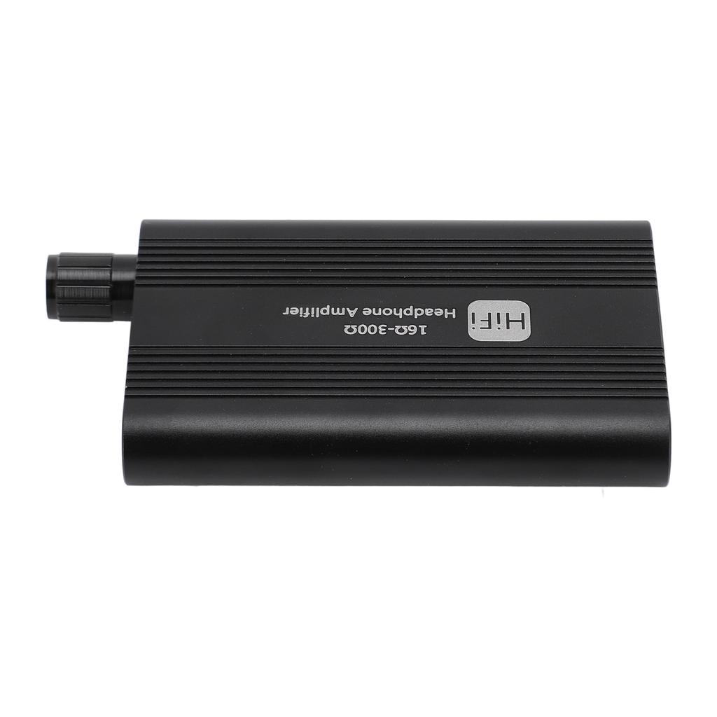 Portable Headphone Amplifier 2 Stage Gain Switch Superior Sound Quality 16 To 300 Ohm 3.5mm AUX
