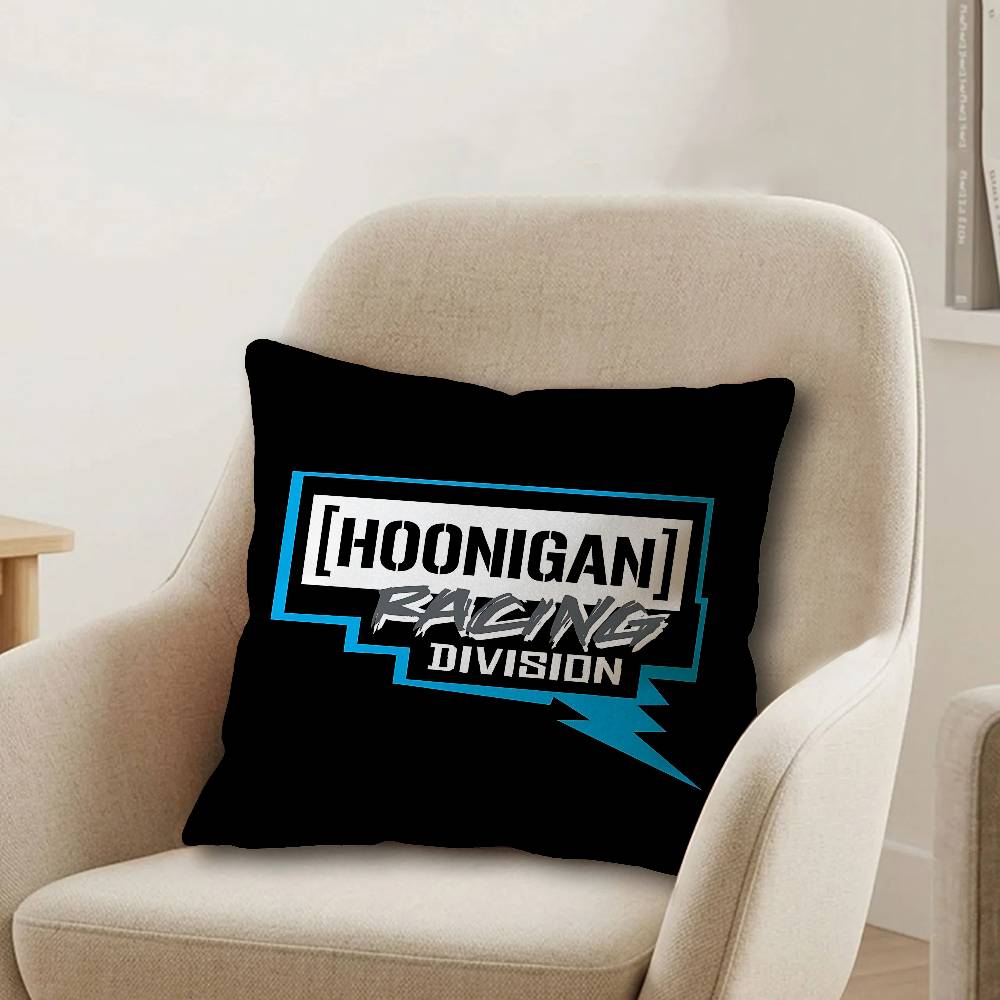 Hhoonigans Racing Pillow Gift Home Office Decoration Bedroom Sofa Car Cushion Cover case x