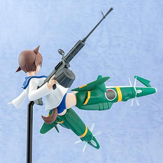 PLAMAX Strike Witches Movie Version Minimum Factory Yoshika Miyafuji Scale ABS PS Assembled Plastic Model MF-05 1/20 &