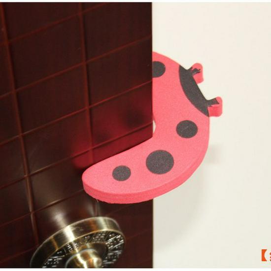 11-Color Cartoon Safety Door Stopper for Kids - Thick EVA Door Clip