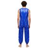Heren Waterdichte Herbruikbare Luier Romper M-3XL Mouwloos Voorkant Rits Elastische Beenmanchetten Adaptieve Jumpsuit voor Volwassenen met Speciale Behoeften