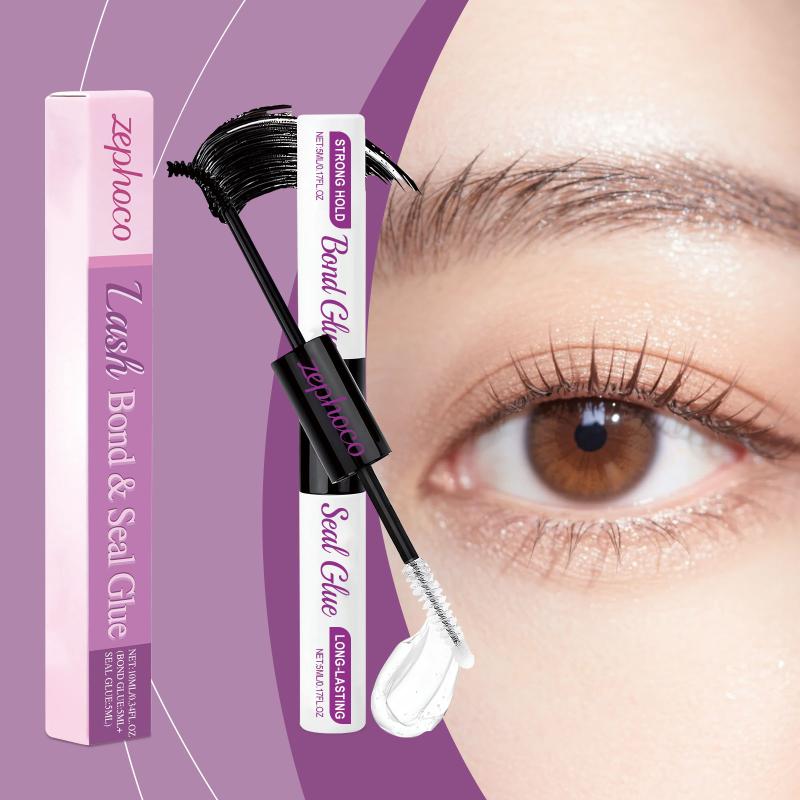 Cluster Lash Glue 48 Hour Lasting Strong Hold Waterproof Eyelash Adhesive For DIY Extension Kit