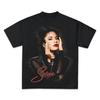 SELENA PÉREZ Boxy Vintage Shirt Graphic Rap Tee Streetwear Y2K