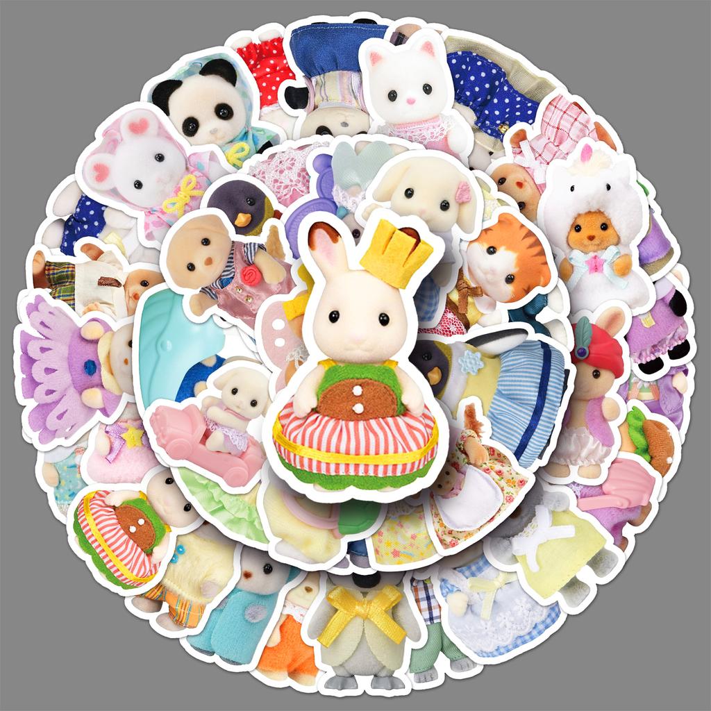 50 Graffiti Stickers Cartoon Cute Guka Creative Decoration Mobile Phone Case Water Cup Computer Hand Account Stickers