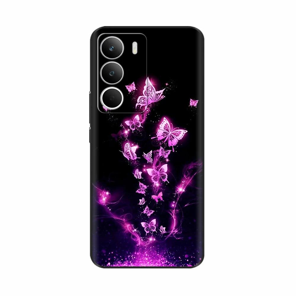 For Realme C71 Case RMX5303 Soft Silicone Cute Cartoon Butterfly Back Cover Fundas for RealmeC71 C 71 Protective Housing Coque