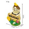 1pc Japan Zakka Spring Garden Japan Miniature Figurines Resin Craft Toys Bookshelf Decoration Collectible Scene Decoration