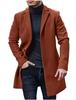 2022 Men's Wool Trench Coat - Multi-Color & Size Available