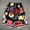 Men Women Basketball Shorts Cotton Blend Athletic Wear NBA Team Design Sportswear