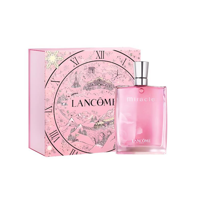 Lancôme Miracle Парфюм Ограниченный Подарочный Набор Цветочный Аромат EDP Фрезия Роза Мускус 50 мл коричневый