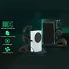 Cooling Fan for Game Machine Cooling Stand with LED Indicator,2 Controller Charging Stand Dock