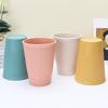 6Pcs Plastic Water Cup Dishwasher Safe Drinking Cup BPA Free Eco-Friendly Reusable Coffee Mug Kitchen Utensils Set
