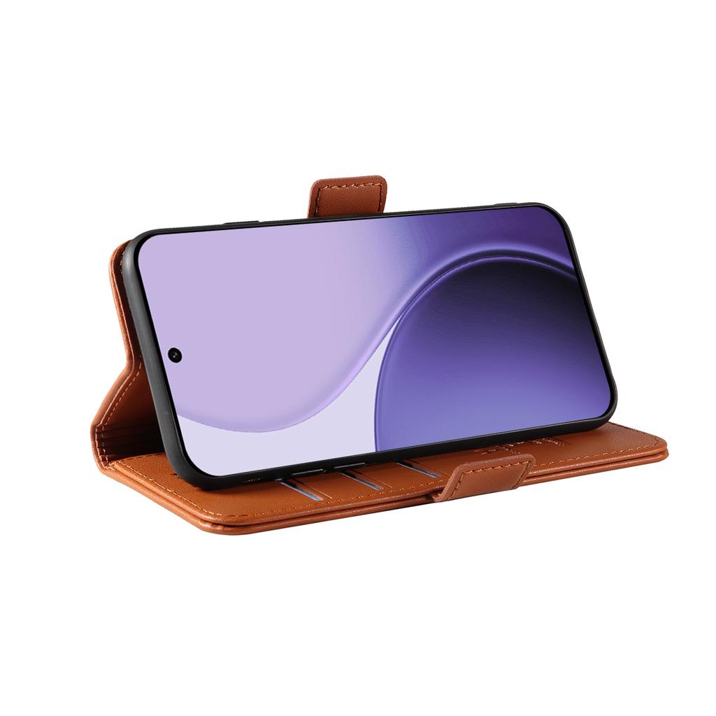 For Oppo Reno14 5G (China)/Oppo Reno14 F 5G/Oppo Reno14 5G (Global) Wallet Phone Case YIKATU YK-003 Leather Stand Cover