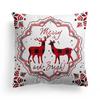 Christmas Themed Pillowcases Car Accessories Office Santa Claus Living Room Sofa Home Pillowcases