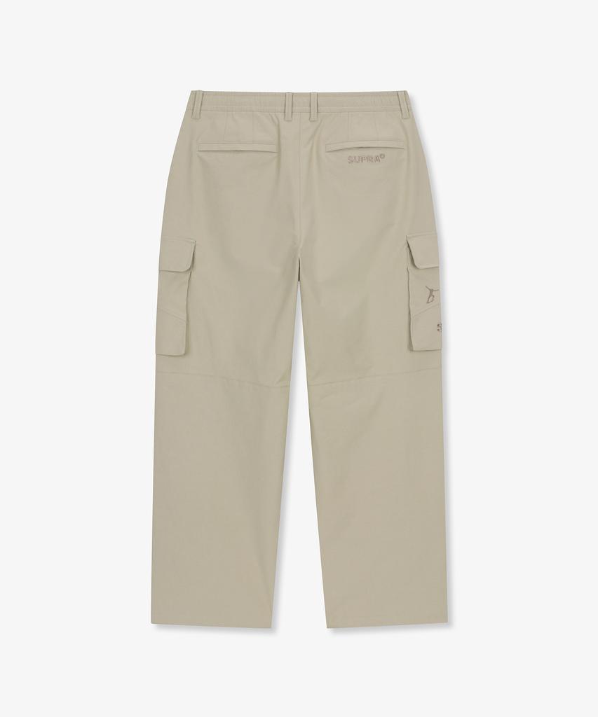 SUPRA Double Cargo Wide Pants (Beige)
