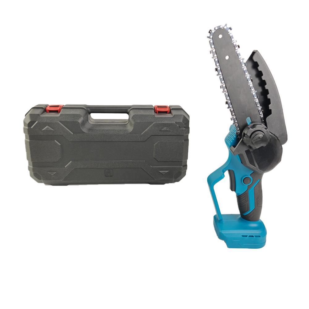 

Литиевая электрическая пила: Ручная цепная пила для высоких веток, аккумуляторная и беспроводная, мини-размера для заготовки леса и валки деревьев. 6-inch, without battery charger