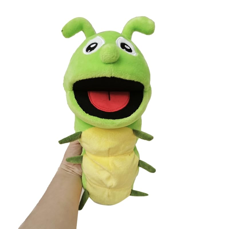 Hand Puppets, Finger Puppets, Animals, Plush Toys, Mouth-Moving, Ventriloquism, Hand Dance, Puppet Show Props, Ants, Dragonflies, Bees, Butterflies,