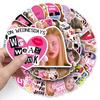 50pcs Mean Girls Cartoon Waterproof Stickers for Phone Case, Suitcase, Cup, Journal