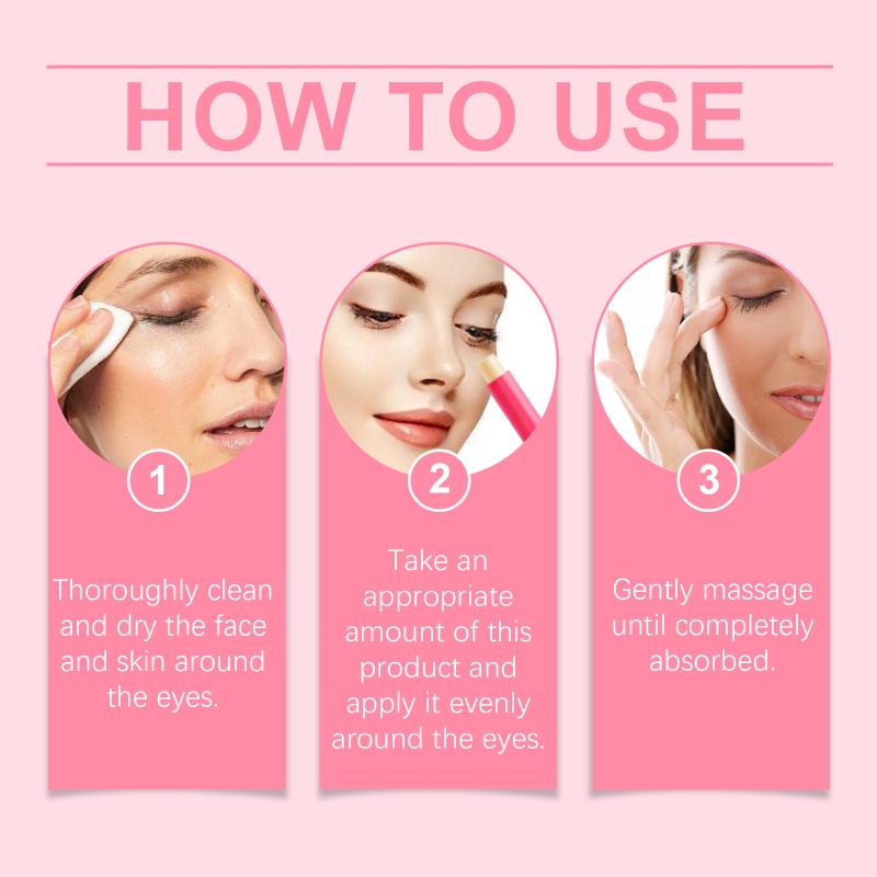 Eelhoe Moisturizing Eye Cream Stick Firms The Skin Around The Eyes Eye Serum Reduces Fine Lines And Puffiness