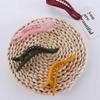 Wild Elegant Seamless Matte Women Candy Color Duckbill Clip Face Wash Hairpin Hair Claw Plastic